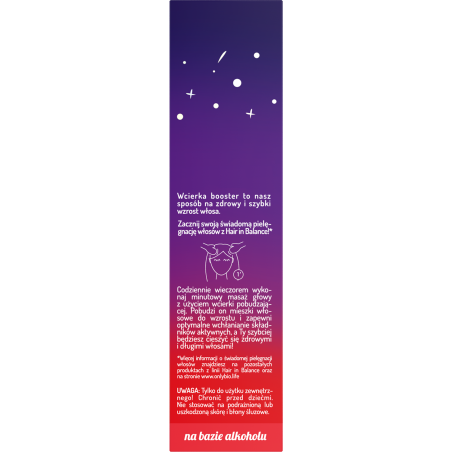 Hair in Balance by ONLYBIO Wcierka booster intensywnie pobudzająca 100ml