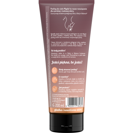 Body in Balance by ONLYBIO Peeling do ciała migdałowy 200ml
