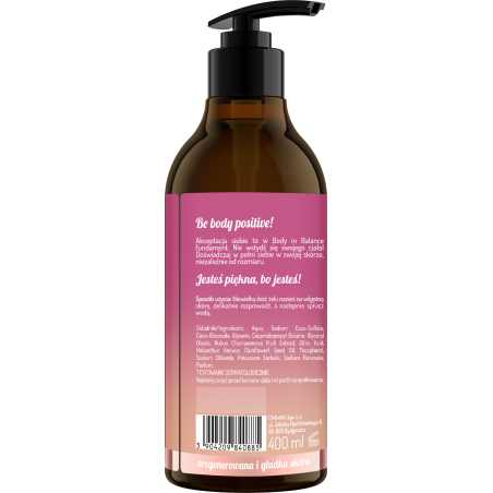 Body in Balance by ONLYBIO Żel pod prysznic Malina 400ml