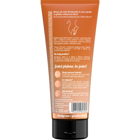 Body in Balance by ONLYBIO Balsam do ciała mandarynka 200ml