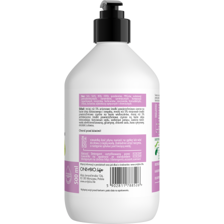 ONLYECO Hipoalergiczny płyn do mycia naczyń 500 ml