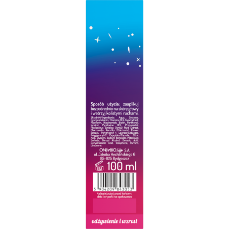 Hair in Balance by ONLYBIO Wcierka odżywcza 100ml