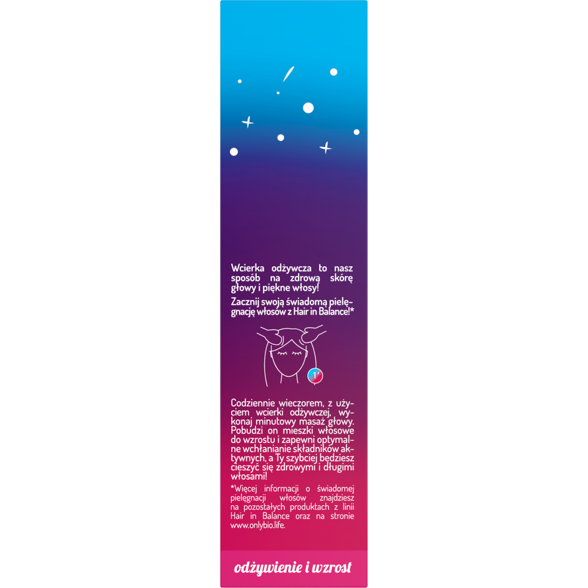 Hair in Balance by ONLYBIO Wcierka odżywcza 100ml