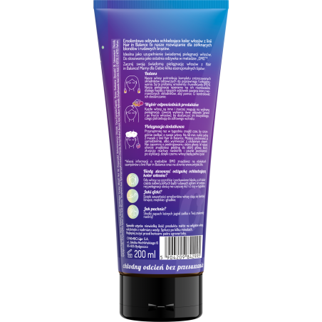 Hair in Balance by ONLYBIO Odżywka ochładzająca kolor włosów 200ml