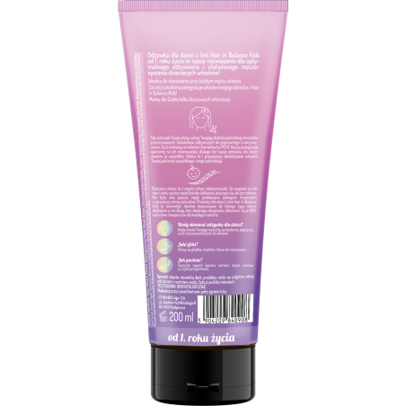 Hair in Balance Kids by ONLYBIO Odżywka dla dzieci 200ml
