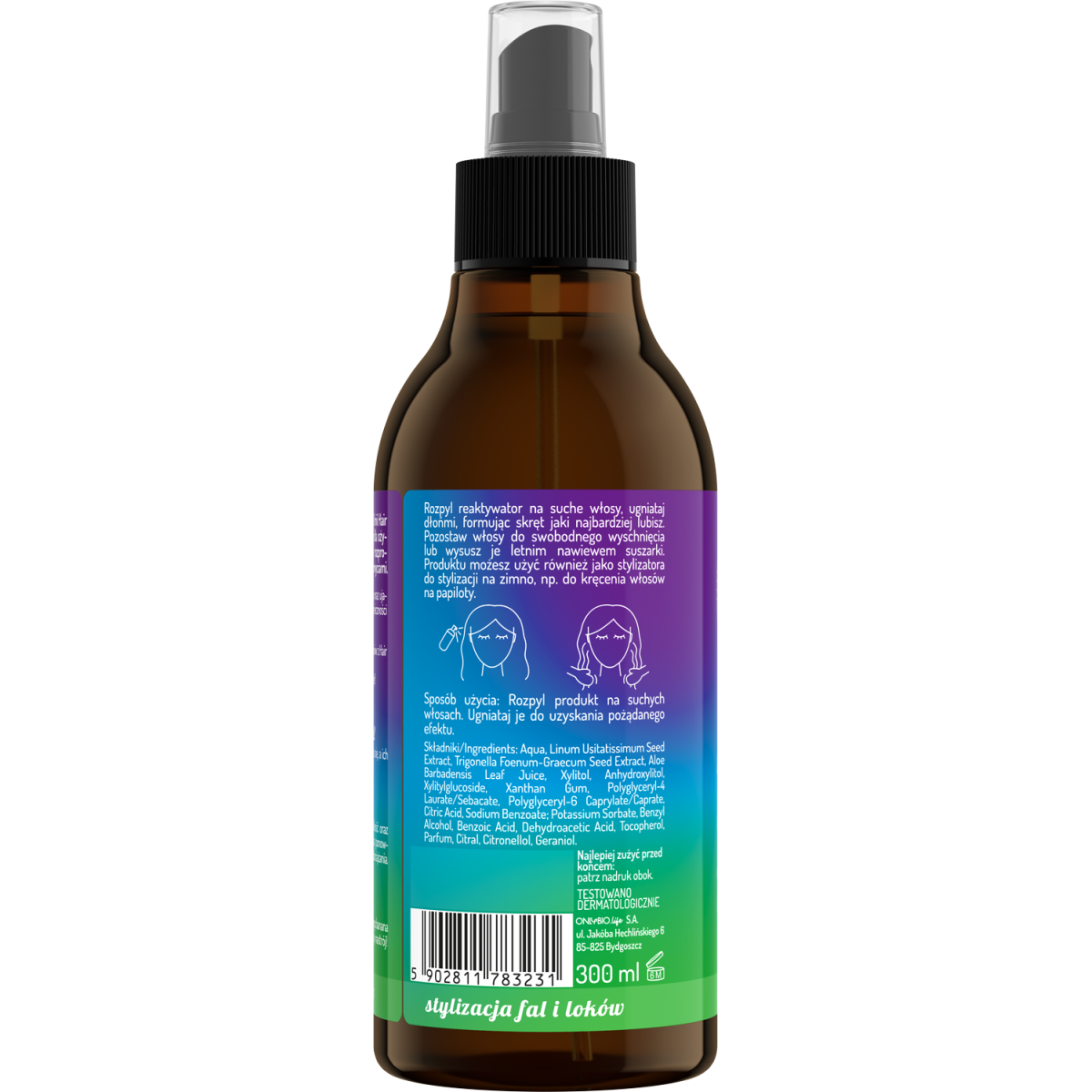 Hair in Balance by ONLYBIO Reaktywator skrętu w mgiełce 300ml