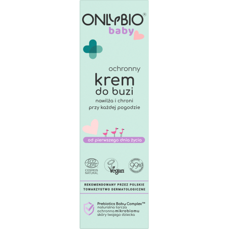 ONLYBIO Baby Ochronny krem do buzi 50 ml