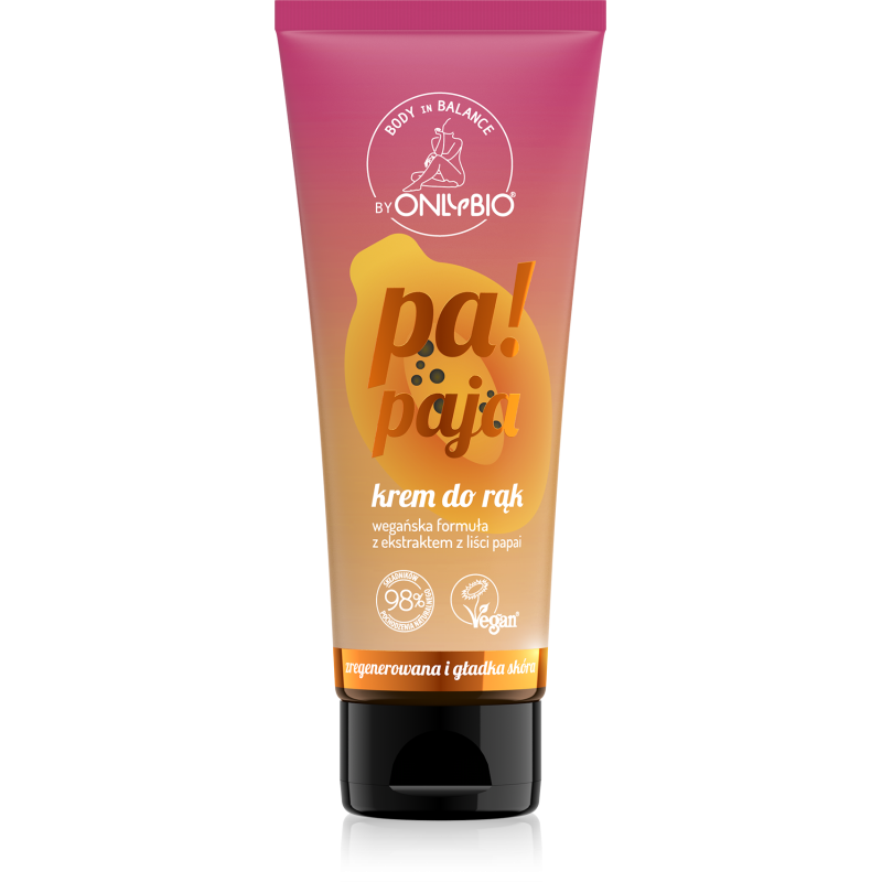 Body in balance by ONLYBIO Krem do rąk Papaja 50 ml