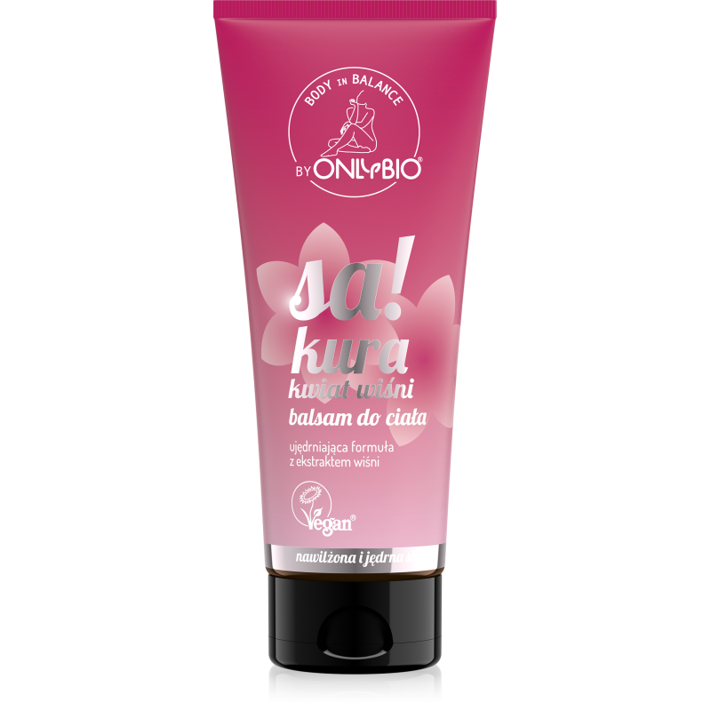 Body in Balance by ONLYBIO Balsam do ciała Sakura kwiat wiśni 200 ml