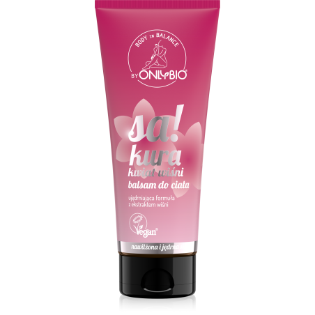 Body in Balance by ONLYBIO Balsam do ciała Sakura kwiat wiśni 200 ml