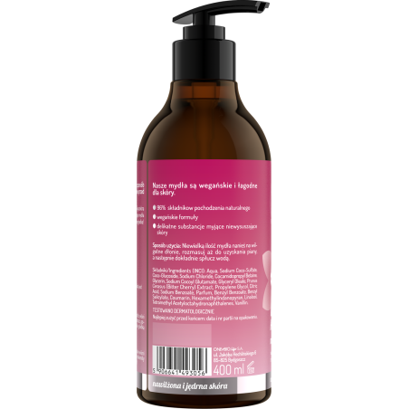 Body in Balance by ONLYBIO Mydło do rąk Sakura kwiat wiśni 400 ml