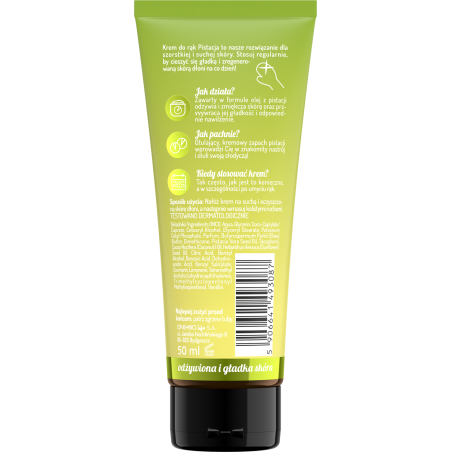 Body in Balance by ONLYBIO Krem do rąk Pistacja 50 ml