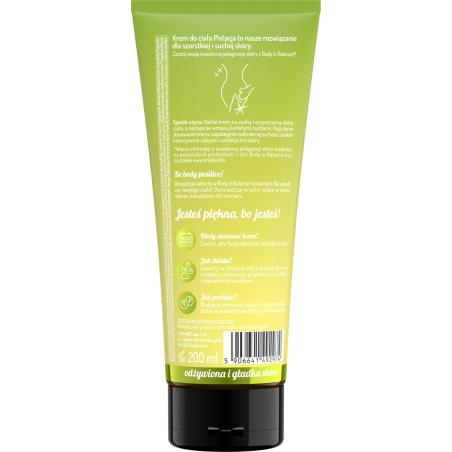 Body in Balance by ONLYBIO Krem do ciała Pistacja 200 ml