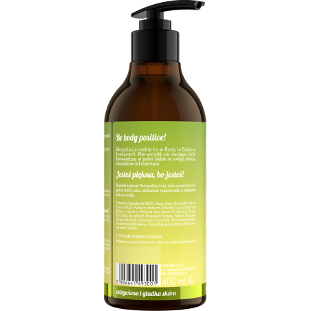 Body in Balance by ONLYBIO Żel pod prysznic Pistacja 400 ml