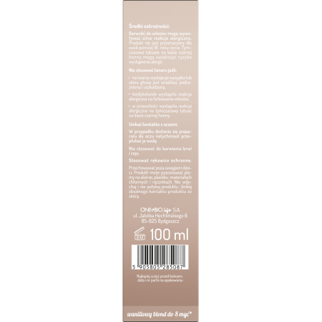 Hair in Balance by ONLYBIO Toner waniliowy 100ml
