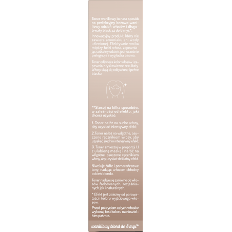 Hair in Balance by ONLYBIO Toner waniliowy 100ml