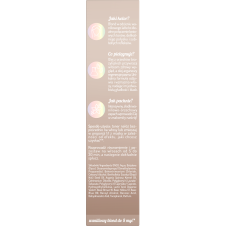 Hair in Balance by ONLYBIO Toner waniliowy 100ml