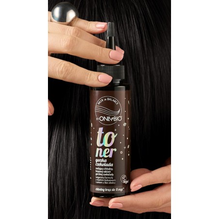 Hair in Balance by ONLYBIO Toner Gorzka Czekolada 100 ml