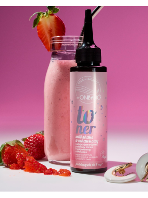 Hair in Balance by ONLYBIO Toner Truskawkowy Milkshake 100 ml