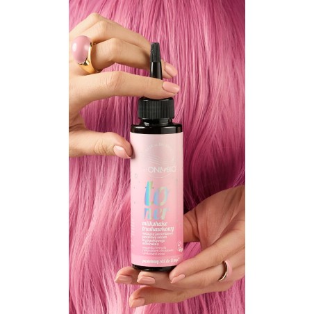 Hair in Balance by ONLYBIO Toner Truskawkowy Milkshake 100 ml