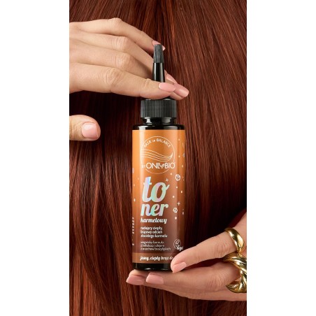 Hair in Balance by ONLYBIO Toner Karmelowy 100 ml