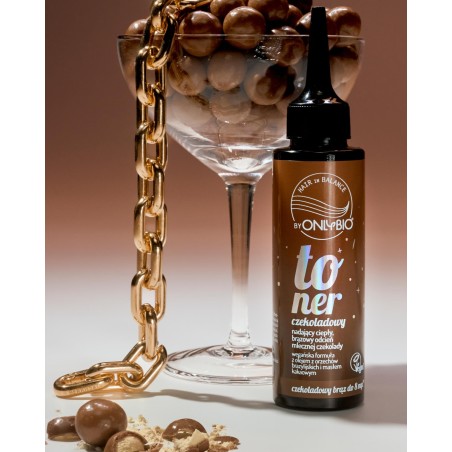 Hair in Balance by ONLYBIO Toner czekoladowy 100ml