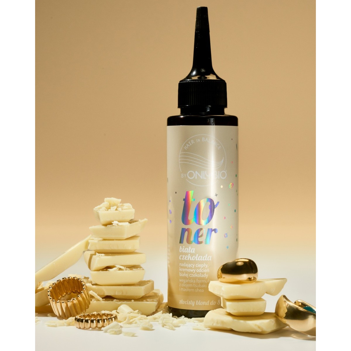 Hair in Balance by ONLYBIO Toner Biała Czekolada 100 ml