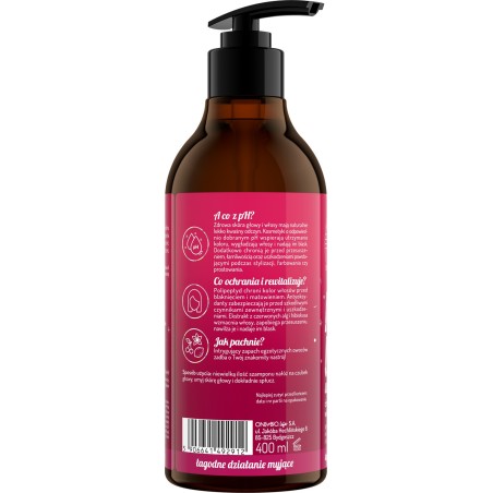 Hair in Balance by ONLYBIO Kolor Szampon chroniący kolor włosów 400 ml