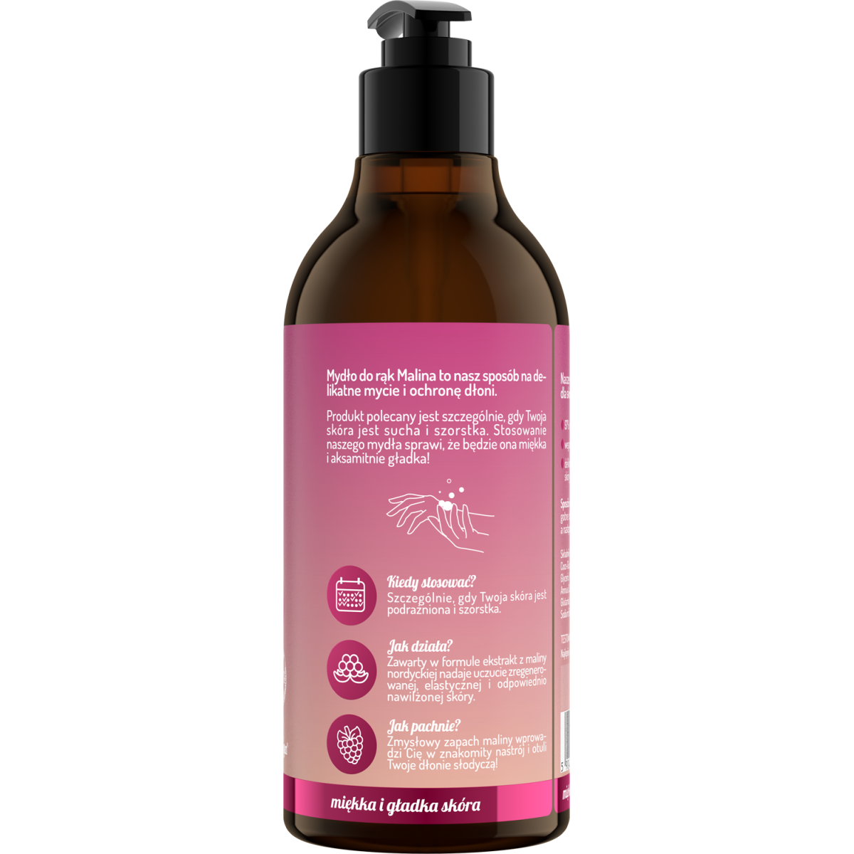 Body in Balance by ONLYBIO Mydło do rąk Malina 400 ml