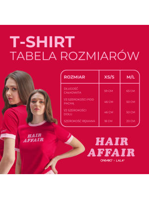 ONLYBIO X LALA T-SHIRT HAIR AFFAIR XS/S