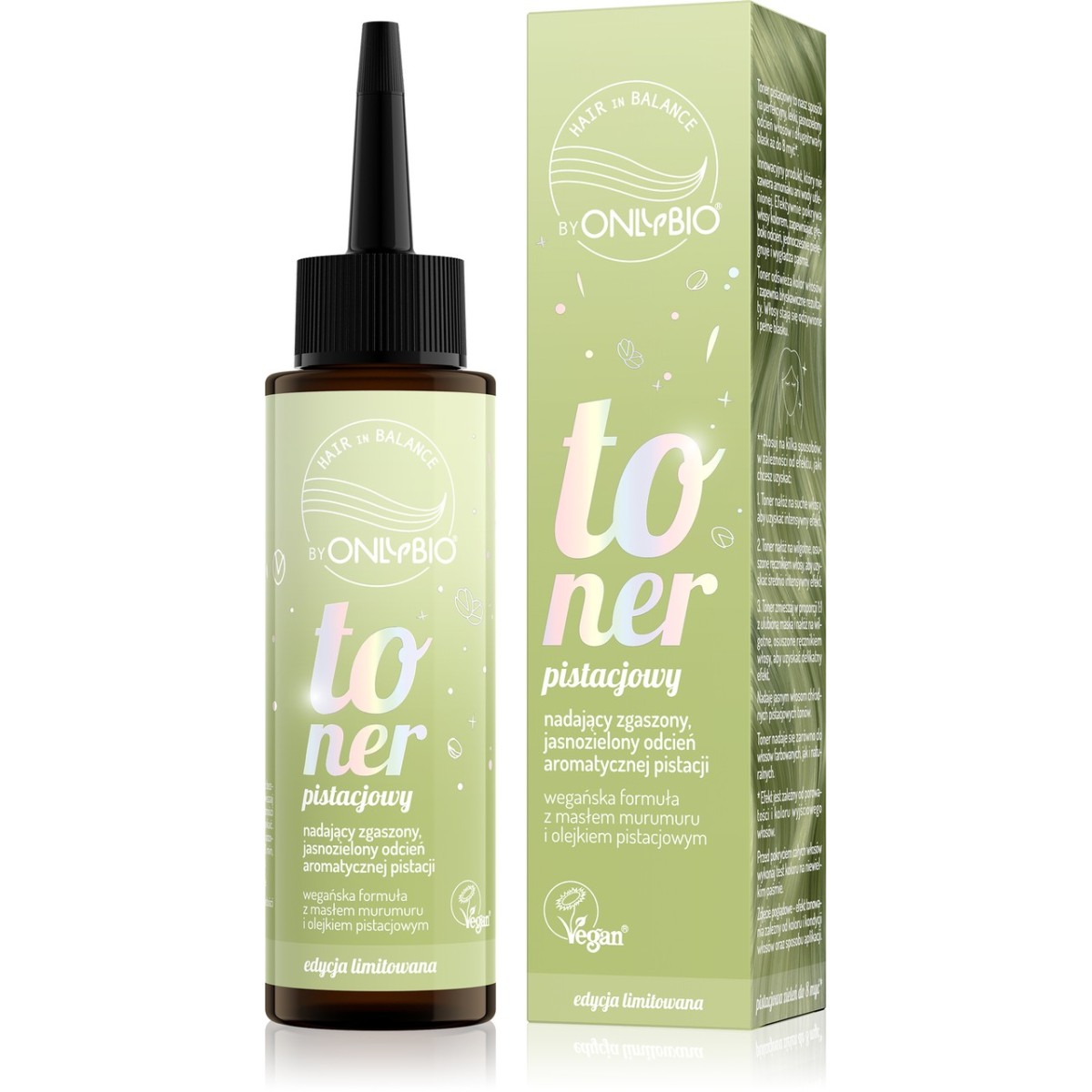 Hair in balance by OnlyBio Toner Pistacjowy 100 ml
