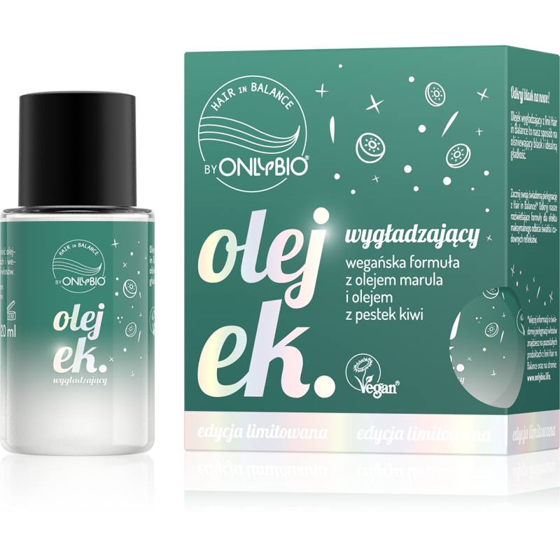 Hair in balance by OnlyBio Olejek wygładzający do włosów Kiwi 20 ml