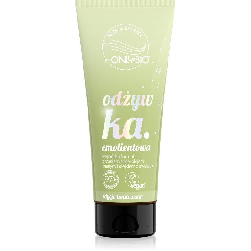 Hair in balance by OnlyBio Odżywka emolientowa Pistacja 200 ml