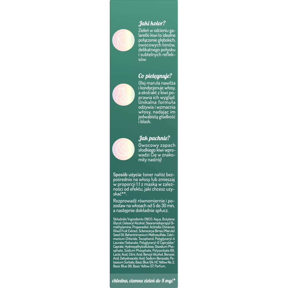 Hair in balance by OnlyBio Toner Kiwi Jelly 100 ml EDYCJA LIMITOWANA