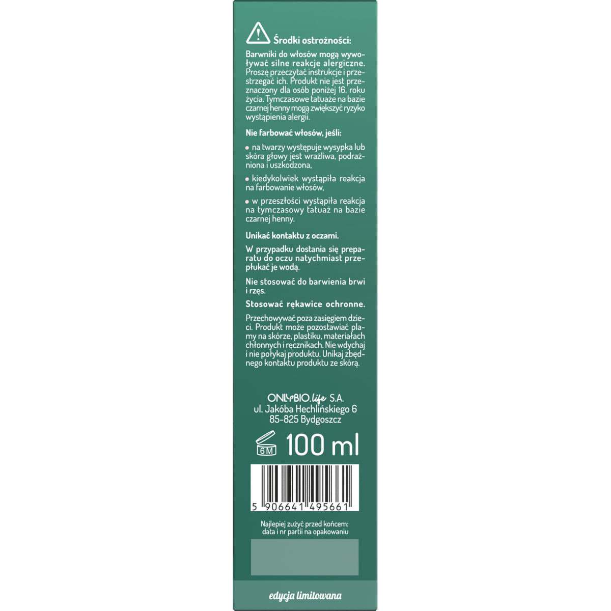 Hair in balance by OnlyBio Toner Kiwi Jelly 100 ml EDYCJA LIMITOWANA