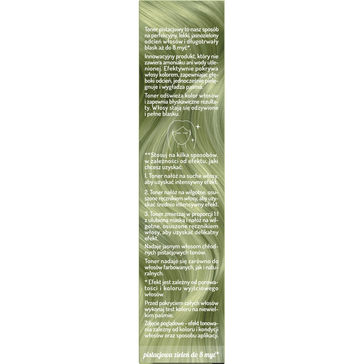 Hair in balance by OnlyBio Toner Pistacjowy 100 ml