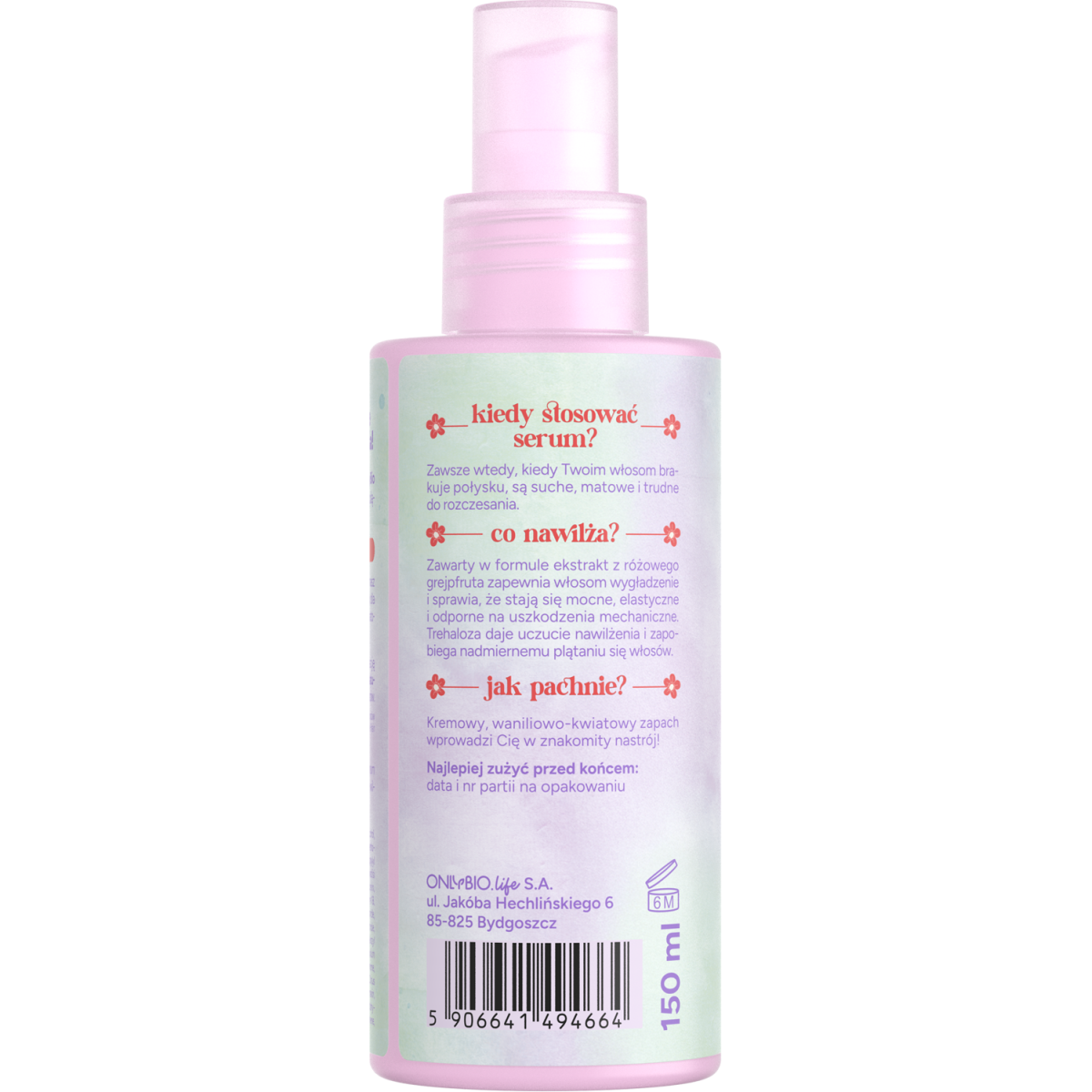 OnlyBio x Invisibobble Hair in Balance Serum retuszujące suche końcówki 150 ml