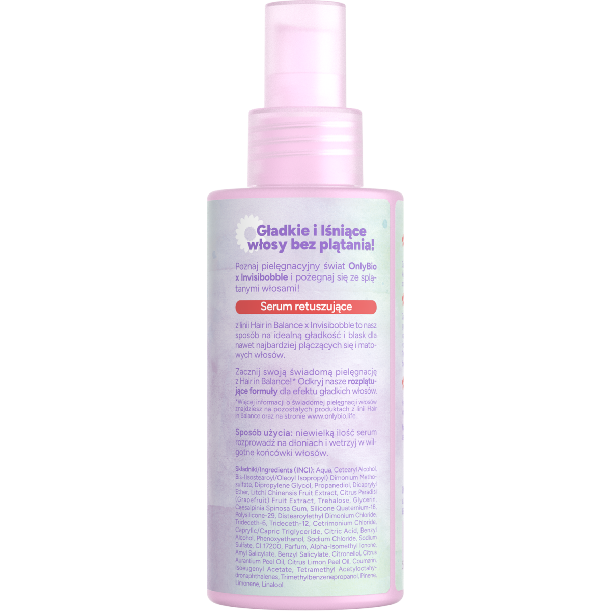 OnlyBio x Invisibobble Hair in Balance Serum retuszujące suche końcówki 150 ml