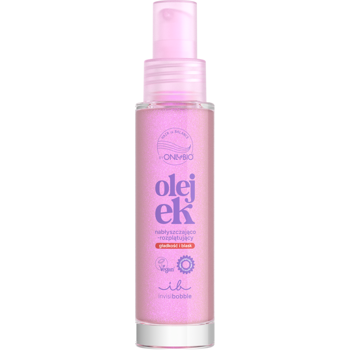 OnlyBio x Invisibobble Hair in Balance Olejek nabłyszczająco-rozplątujący 50 ml