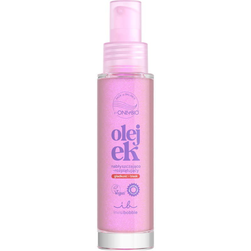 OnlyBio x Invisibobble Hair in Balance Olejek nabłyszczająco-rozplątujący 50 ml
