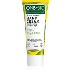 ONLYBIO Nawilżający krem do rąk CBD Oil TUBA 75 ml