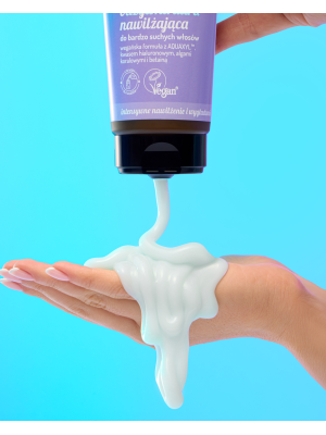 Hair in Balance by ONLYBIO Hydra Odżywka ultranawilżająca do bardzo suchych włosów, 200 ml