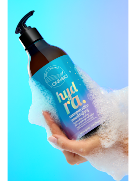 Hair in Balance by ONLYBIO Hydra Szampon ultranawilżający do bardzo suchej skóry głowy i włosów, 400ml