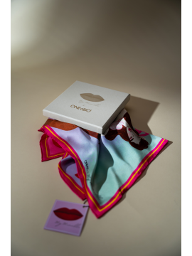 OnlyBio x MyMinelli - Jedwabna apaszka do włosów