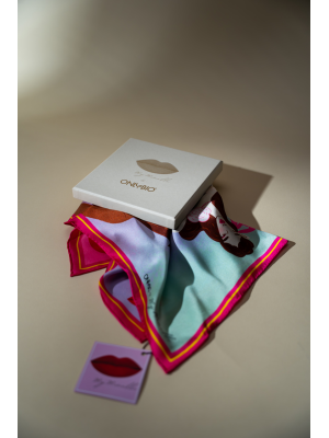 OnlyBio x MyMinelli - Jedwabna apaszka do włosów