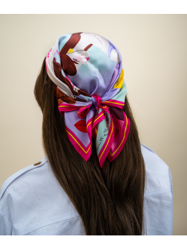 OnlyBio x MyMinelli - Jedwabna apaszka do włosów