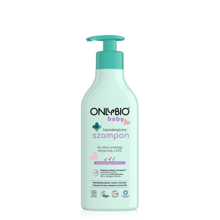 ONLYBIO Baby Hipoalergiczny szampon od pierwszego dnia życia 300 ml