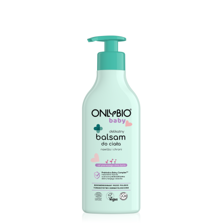 ONLYBIO Baby Delikatny balsam do ciała od pierwszego dnia życia 300ml
