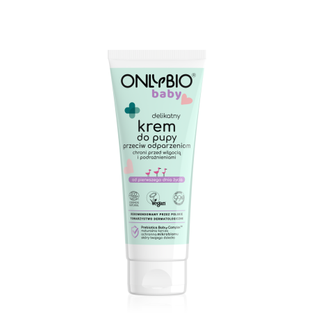 ONLYBIO Baby Delikatny krem do pupy przeciw odparzeniom 50 ml