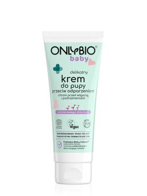 ONLYBIO Baby Delikatny krem do pupy przeciw odparzeniom 50 ml